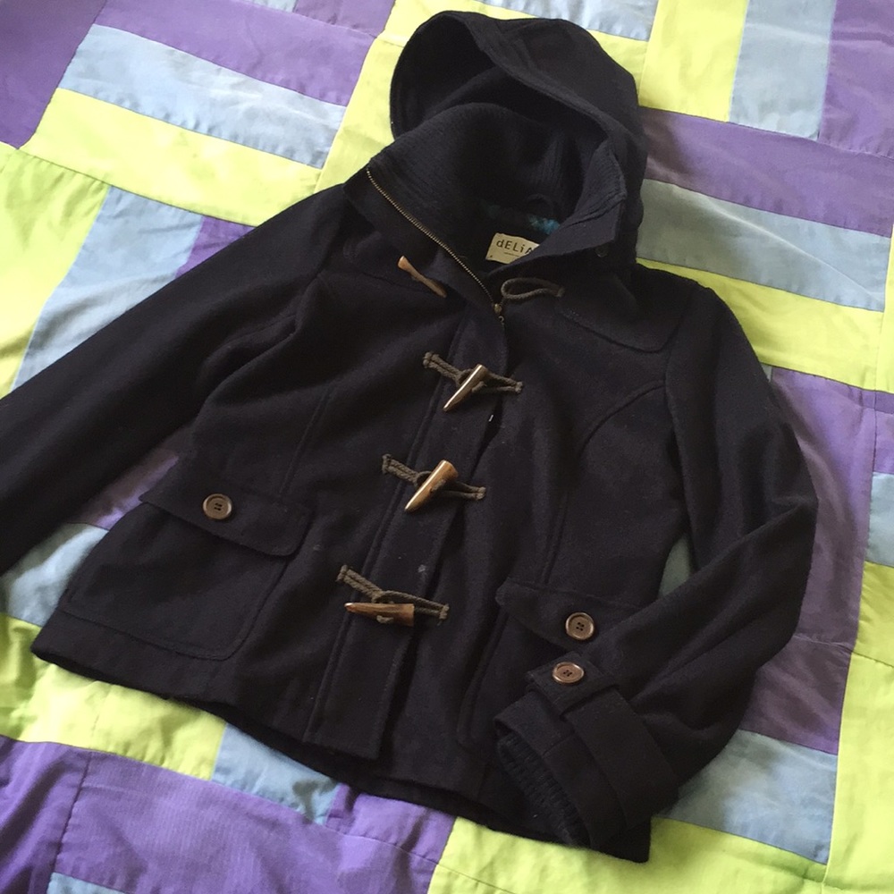 ThreadUP: Delia's Military Toggle Pea Coat